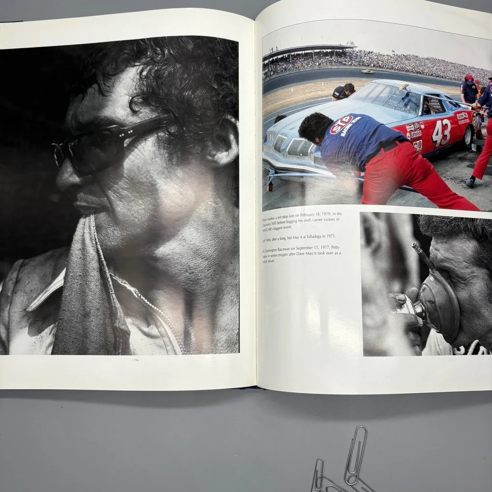 American Stock Car Racers Book Dale Earnhardt NASCAR Racing Photography 1997 Vtg